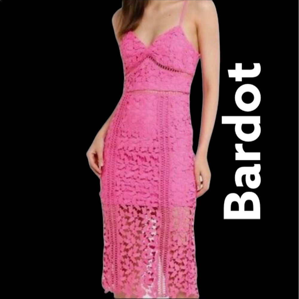 Bardot Roxy Lace Party Cocktail Dress